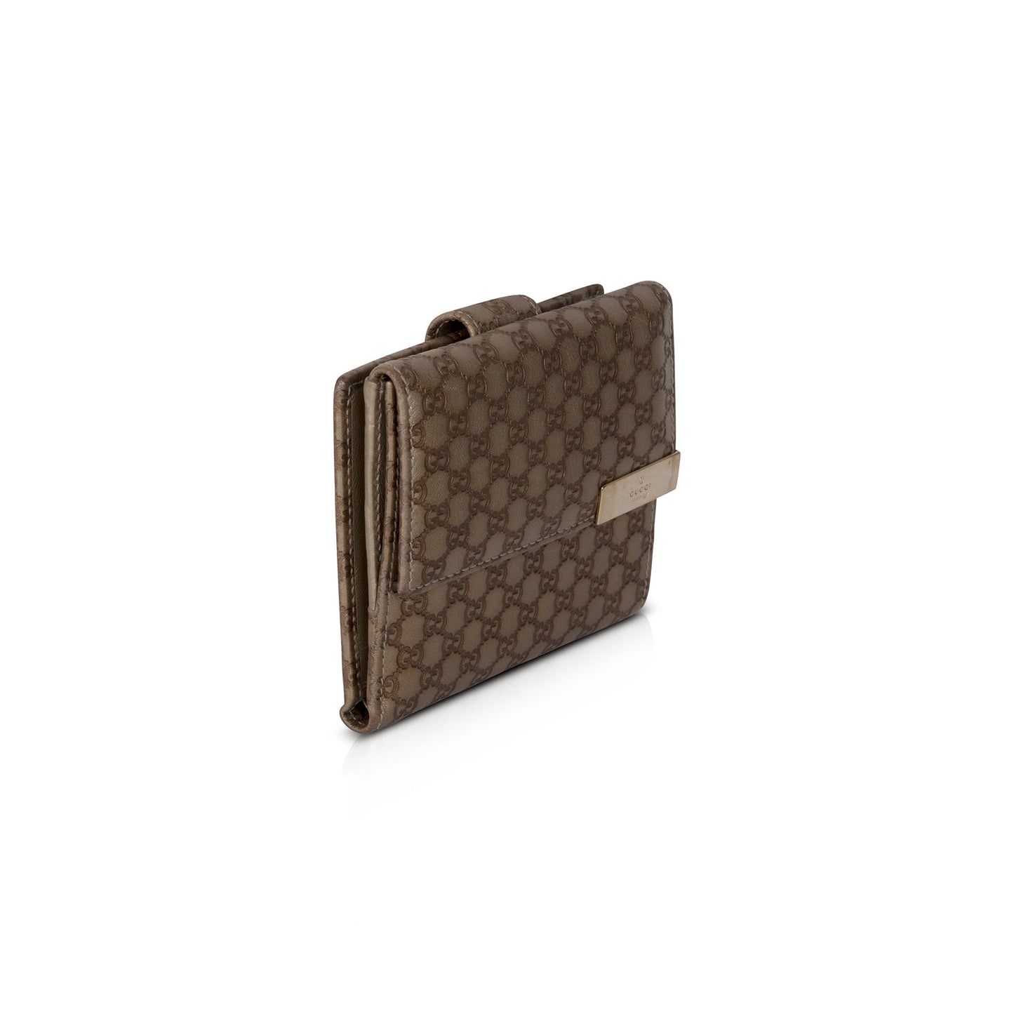 Gucci GG Microguccissima Compact Wallet