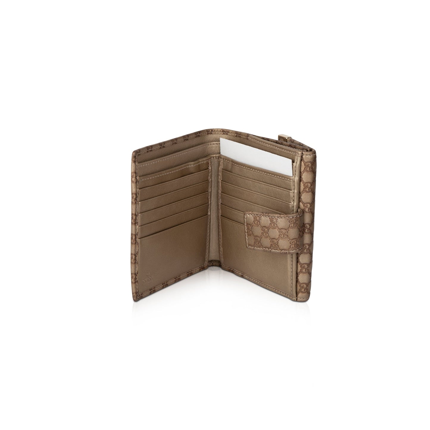 Gucci GG Microguccissima Compact Wallet