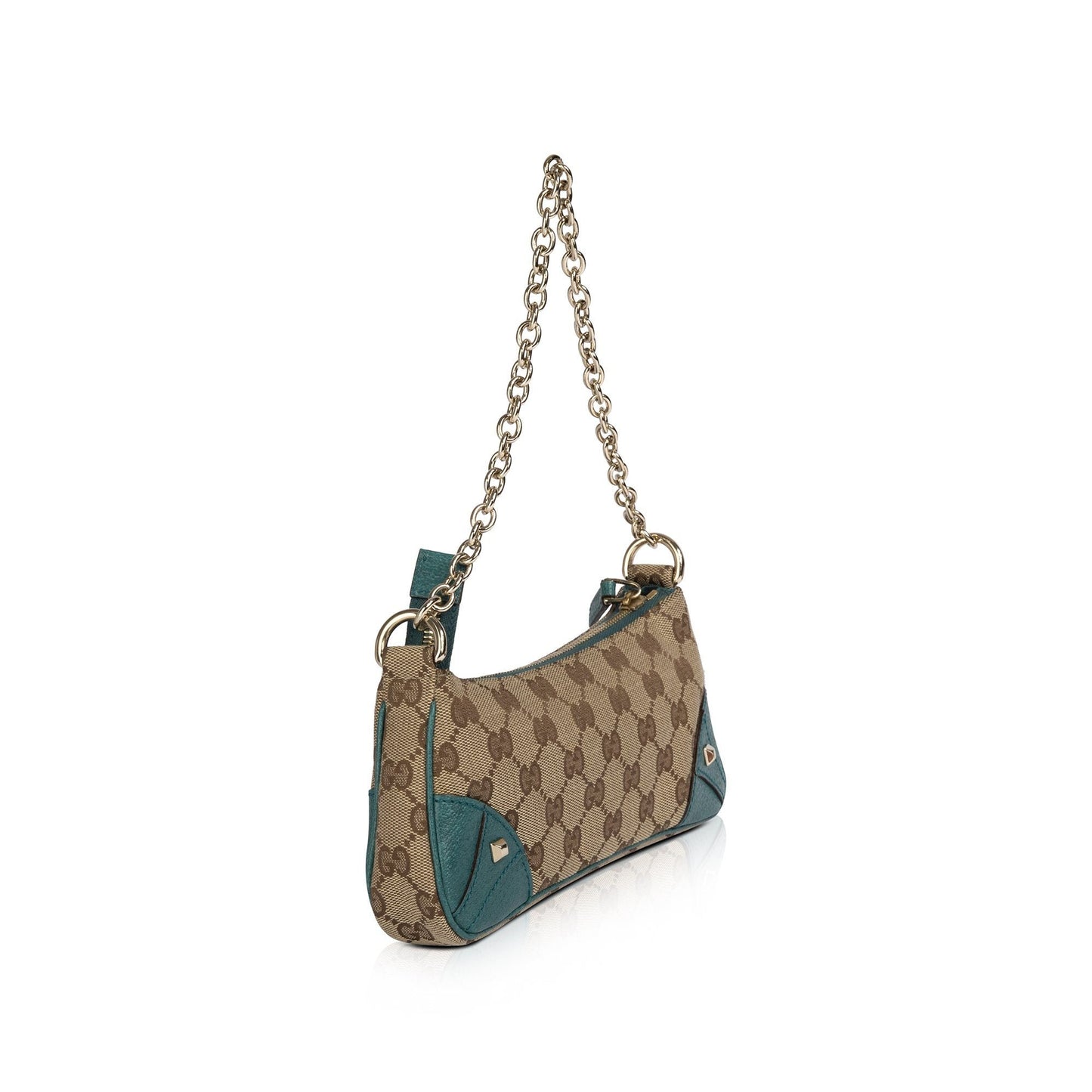 Gucci GG Nailhead Chain-Link Pochette