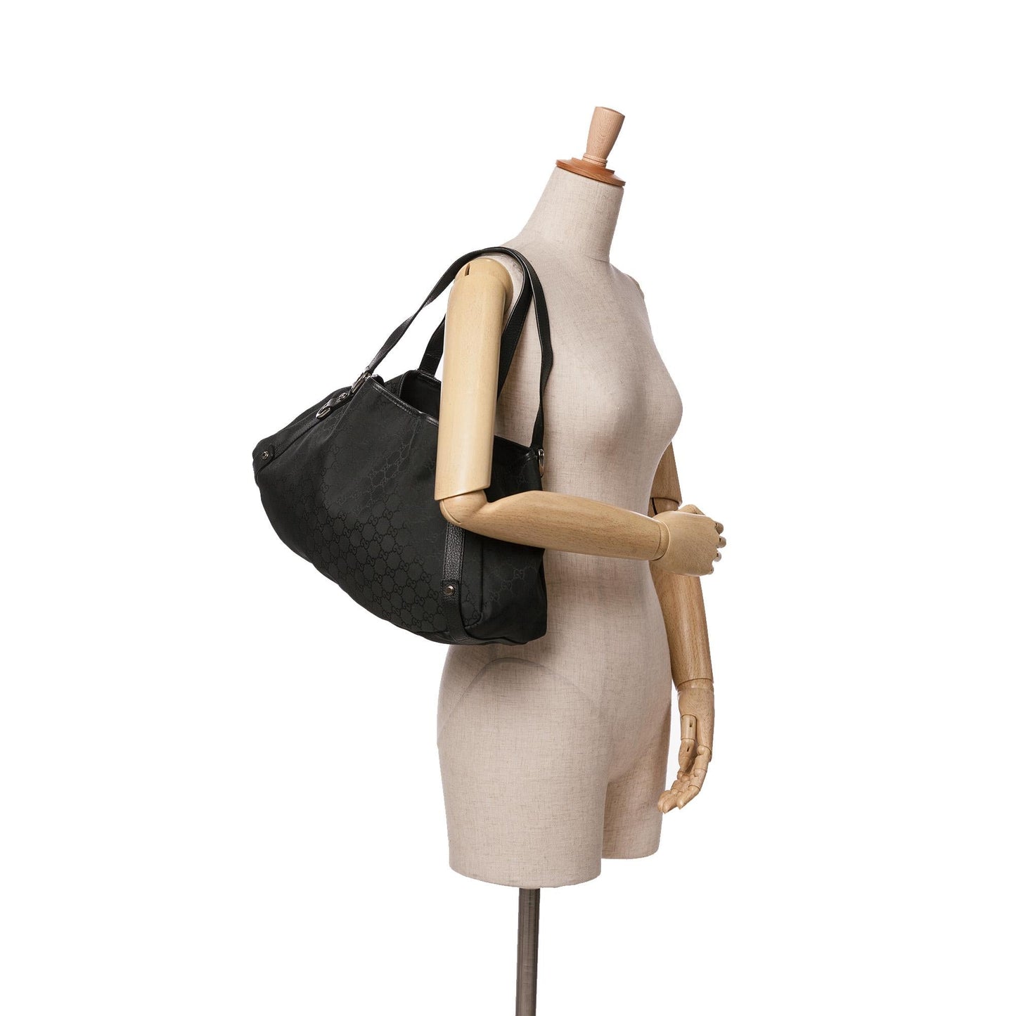 Gucci GG Nylon Abbey D Ring Tote