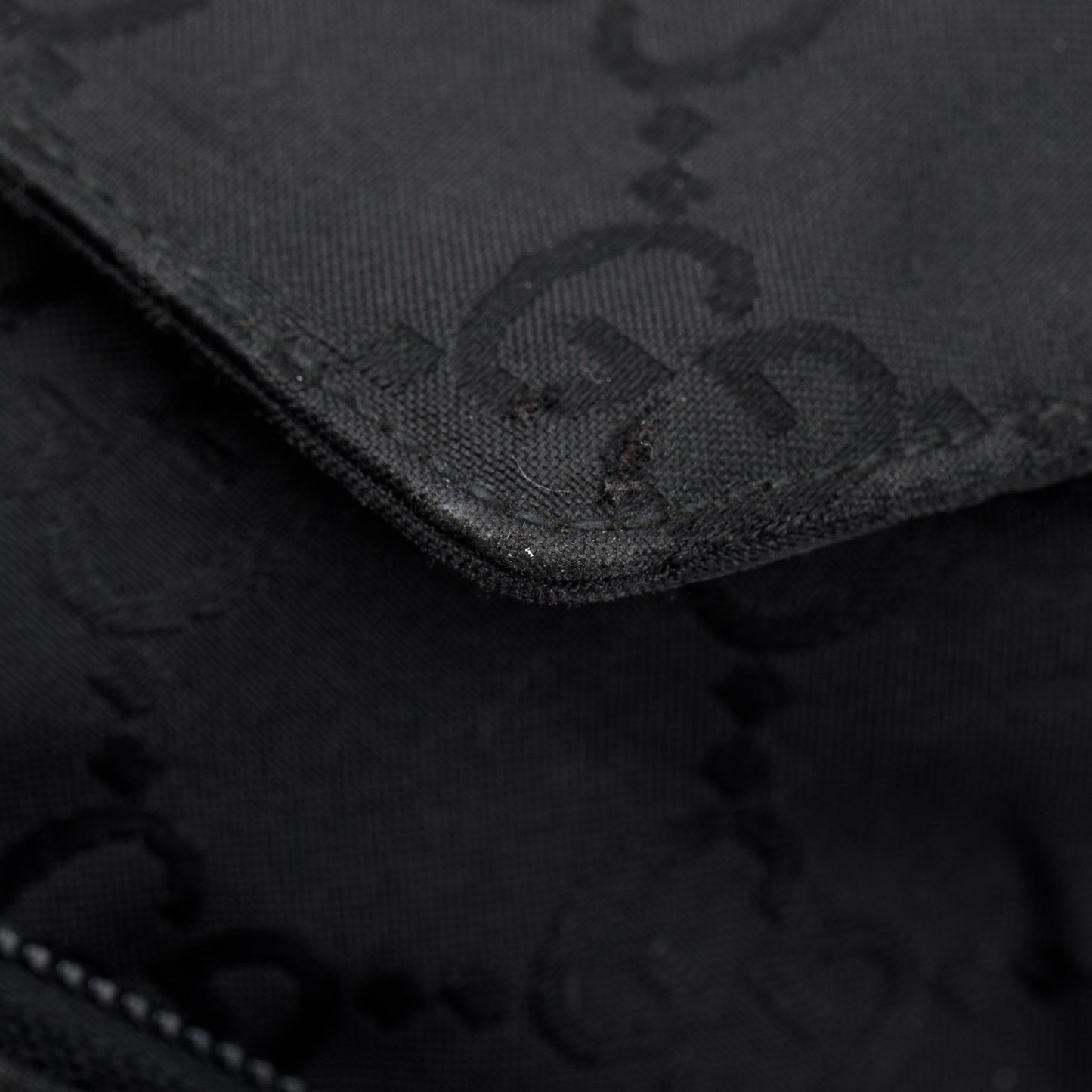 Gucci GG Nylon Drawstring Backpack