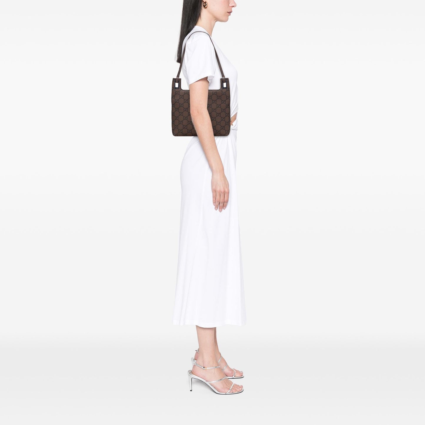 Gucci GG Nylon Shoulder Bag