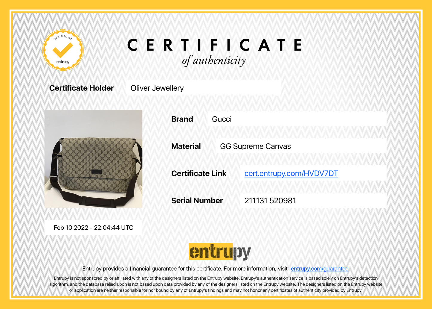 Gucci GG Plus Diaper Bag