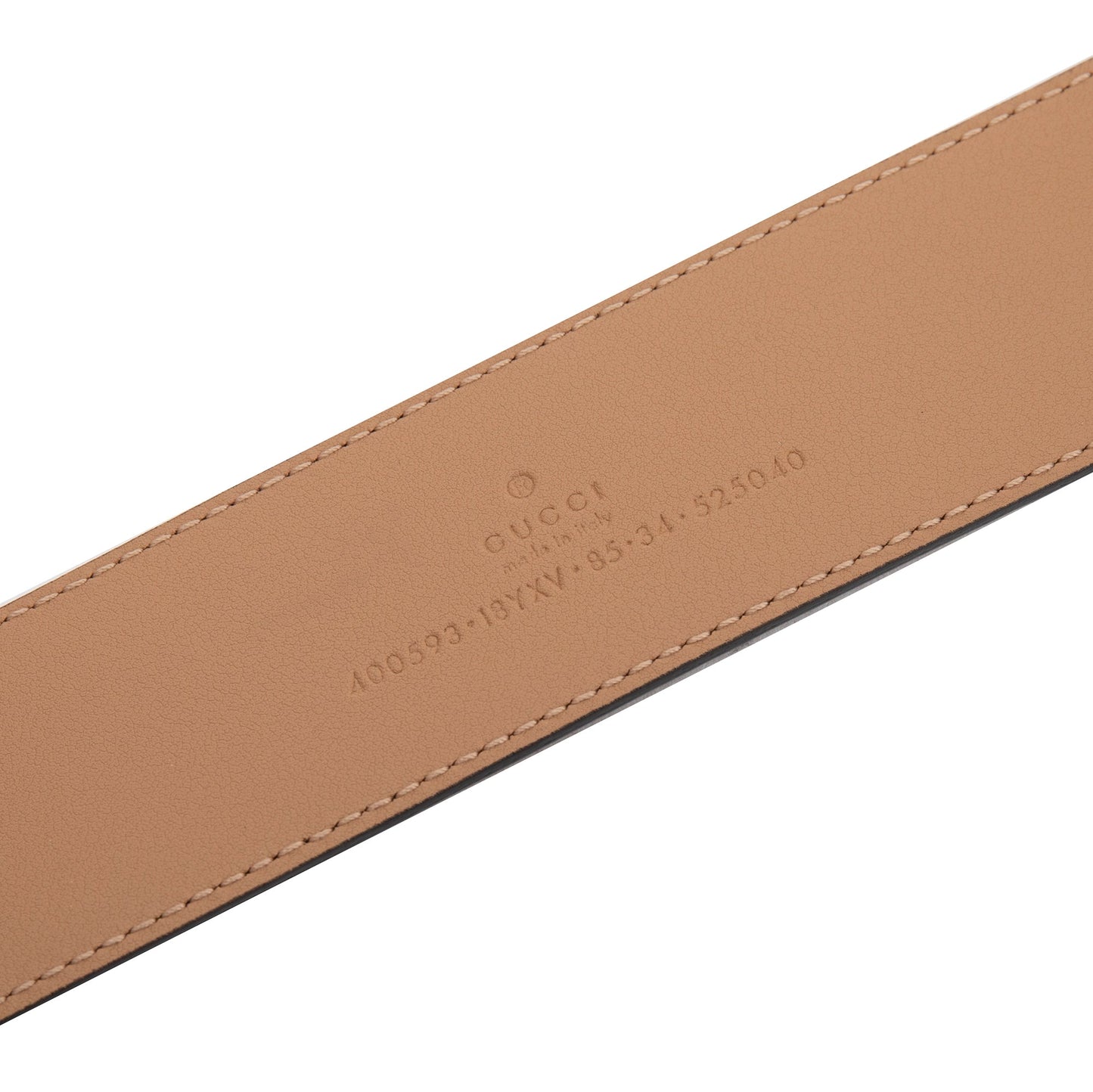 Gucci GG Re-Edition Wide Leather Belt