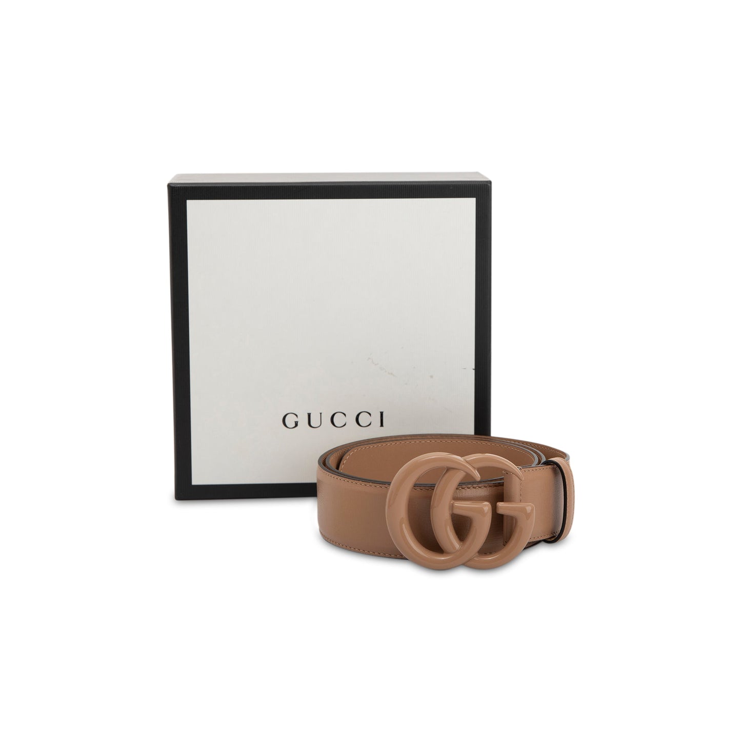 Gucci GG Re-Edition Wide Leather Belt