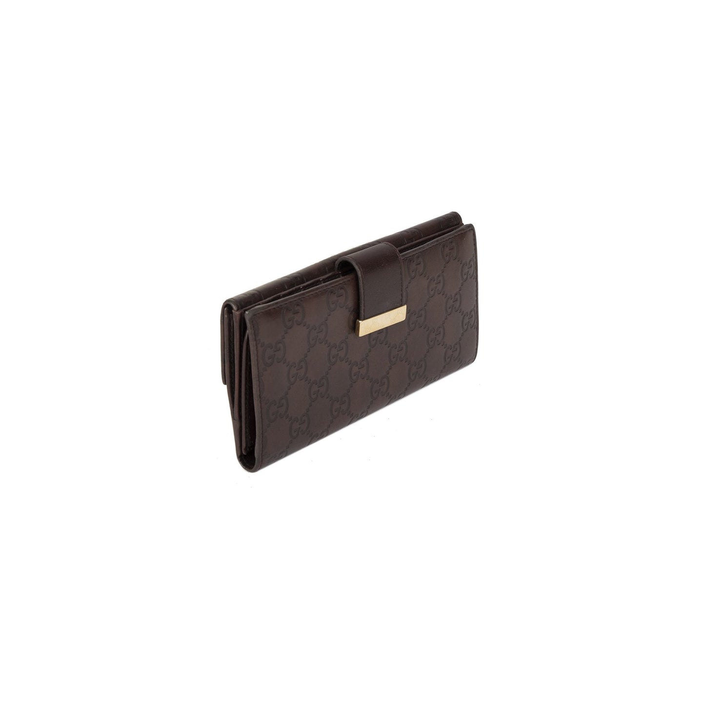 Gucci GG Signature Leather Continental Wallet