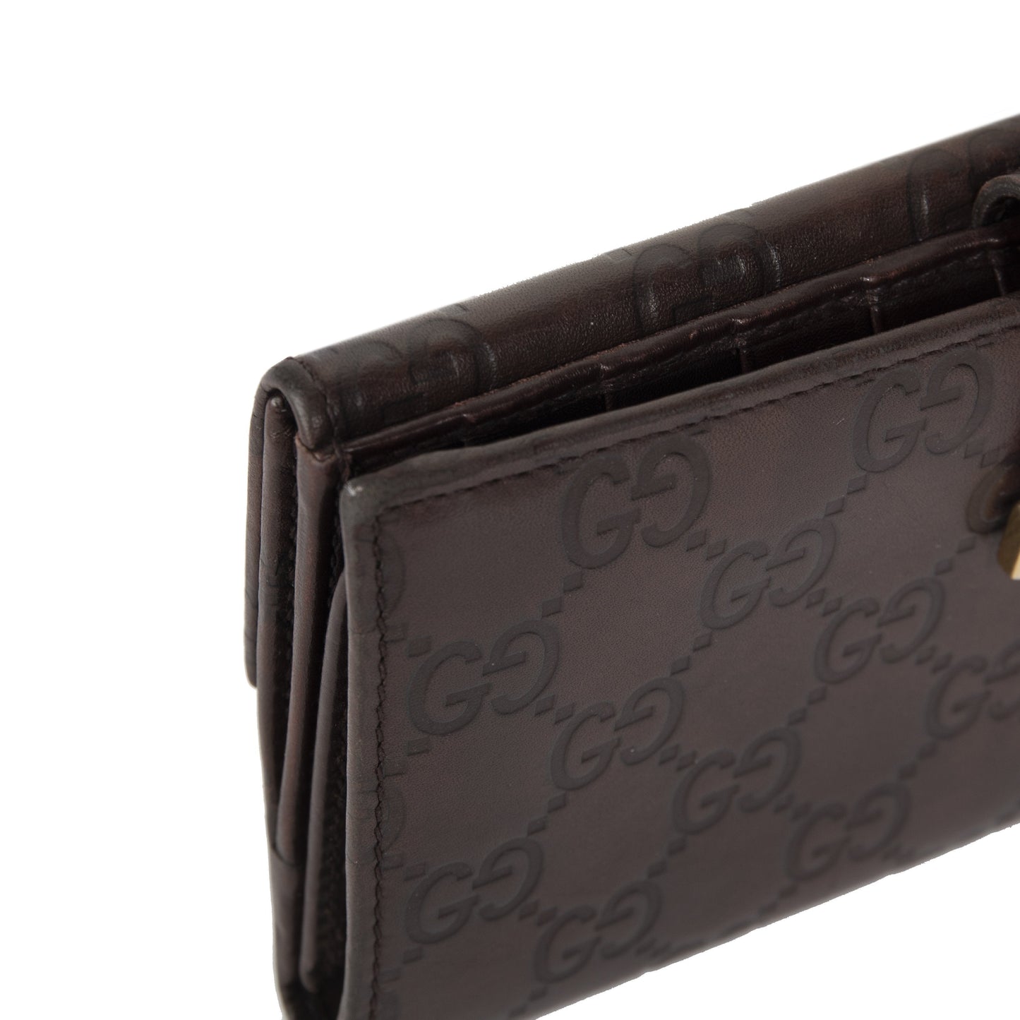 Gucci GG Signature Leather Continental Wallet