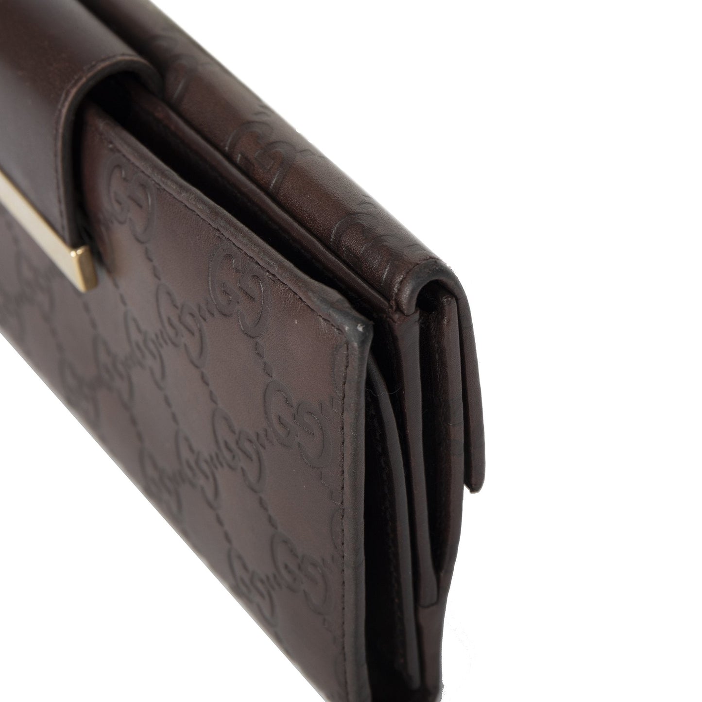 Gucci GG Signature Leather Continental Wallet