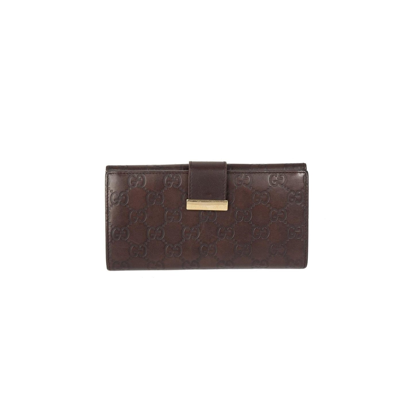 Gucci GG Signature Leather Continental Wallet