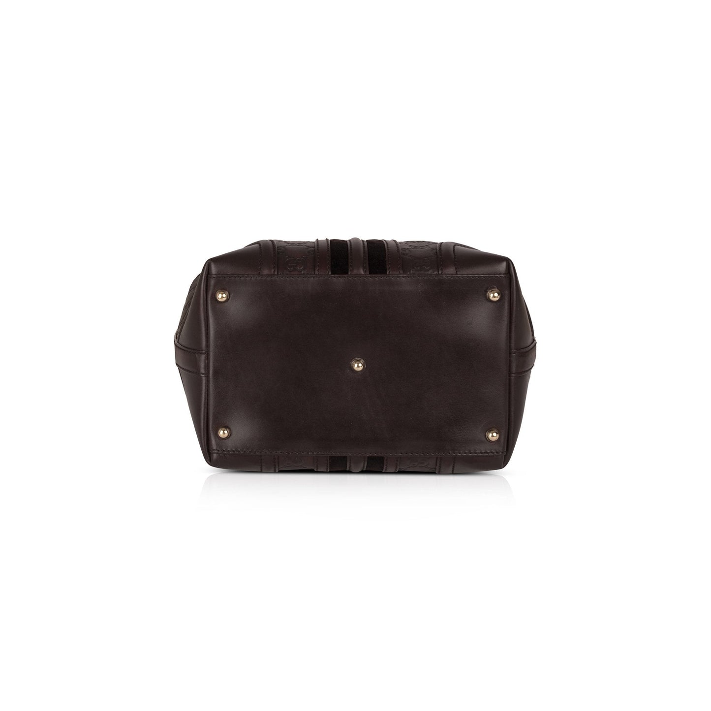 Gucci GG Signature Leather Treasure Boston Bag