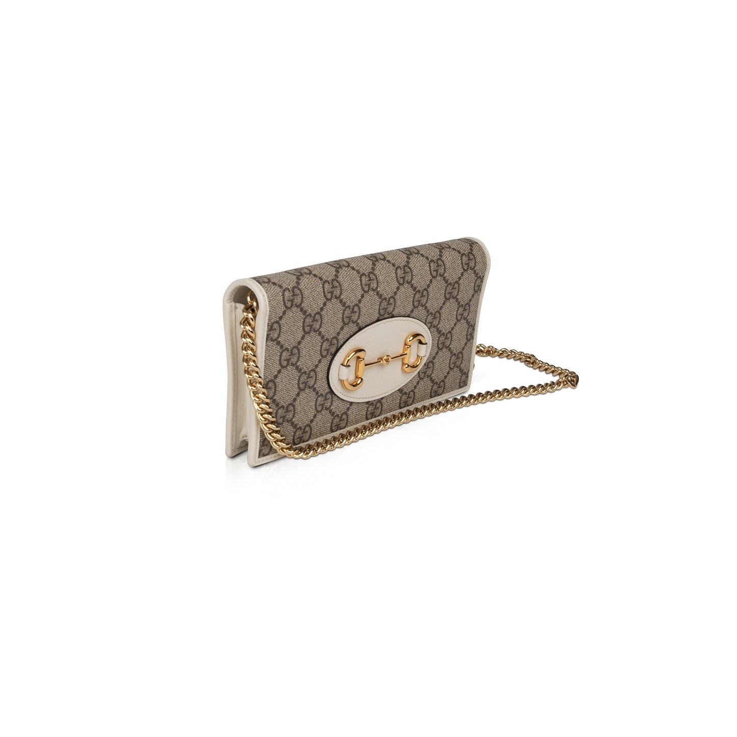 Gucci GG Supreme 1955 Horsebit Wallet on Chain