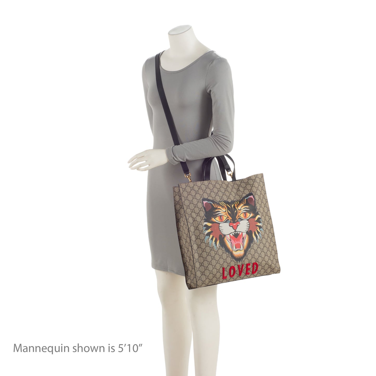 Gucci GG Supreme Angry Cat Tote