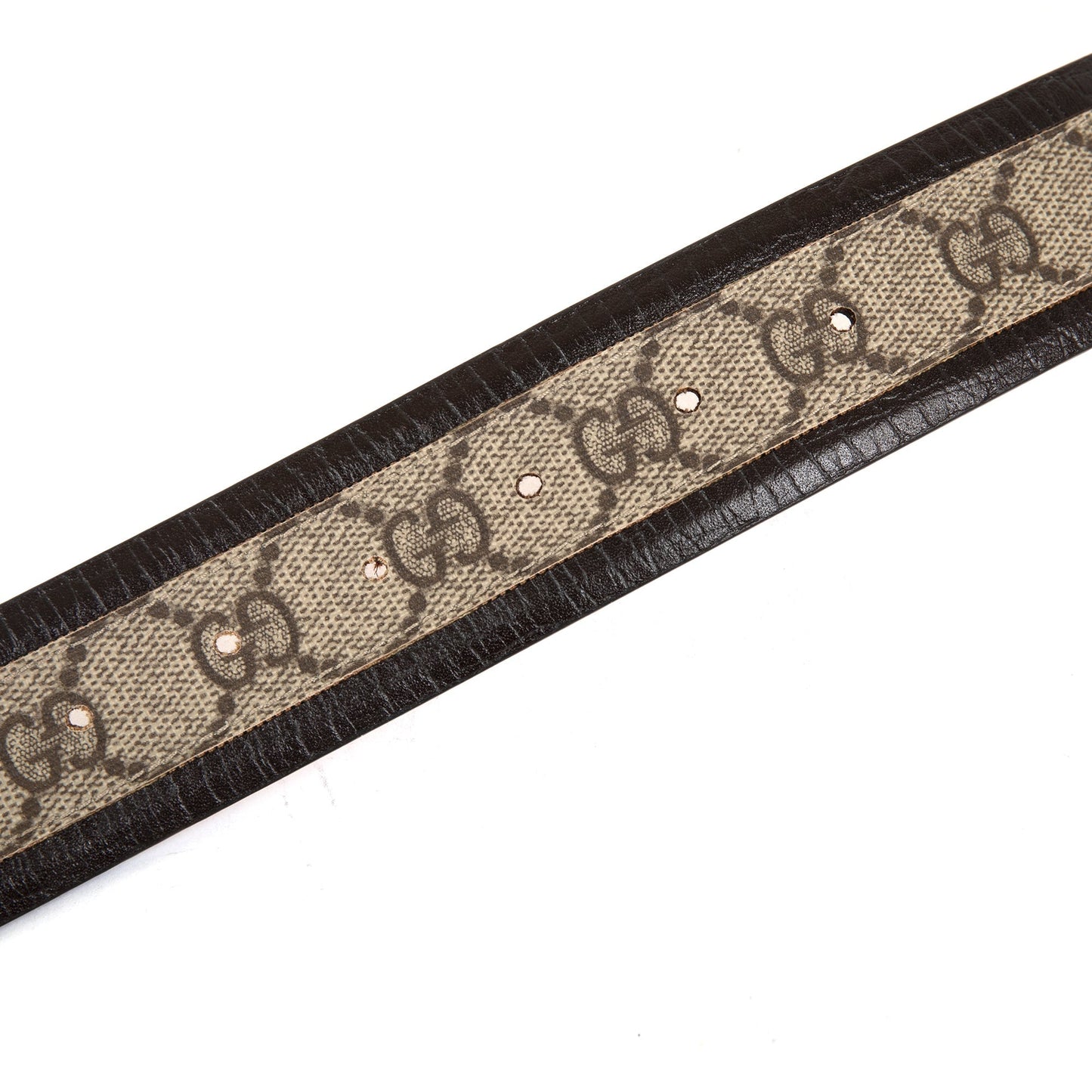 Gucci GG Supreme Belt with Double G Buckle