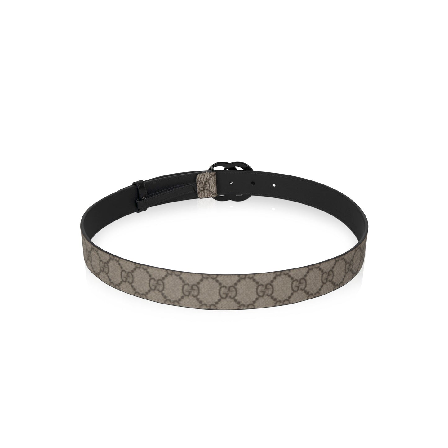 Gucci GG Supreme Belt with Double G Buckle