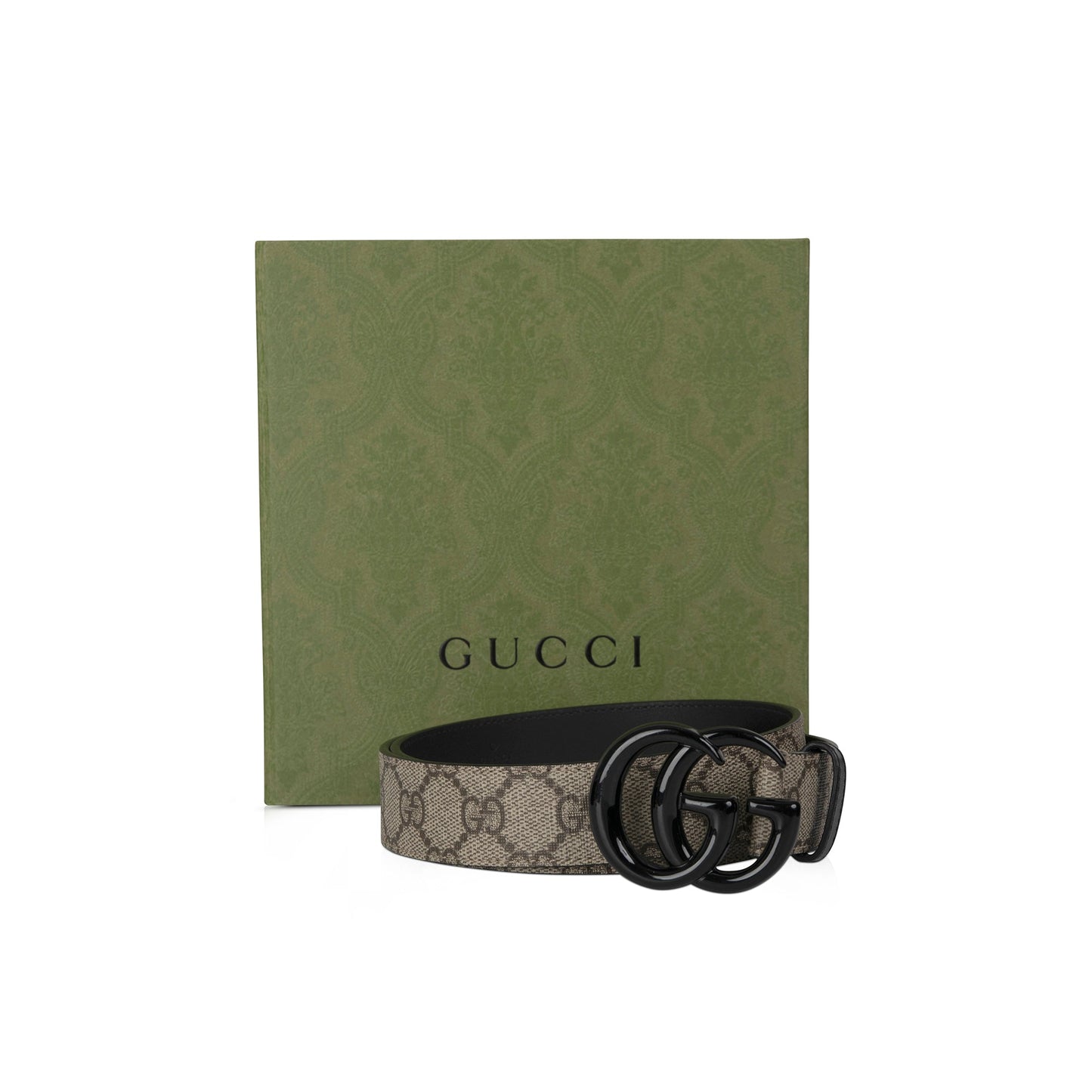 Gucci GG Supreme Belt with Double G Buckle