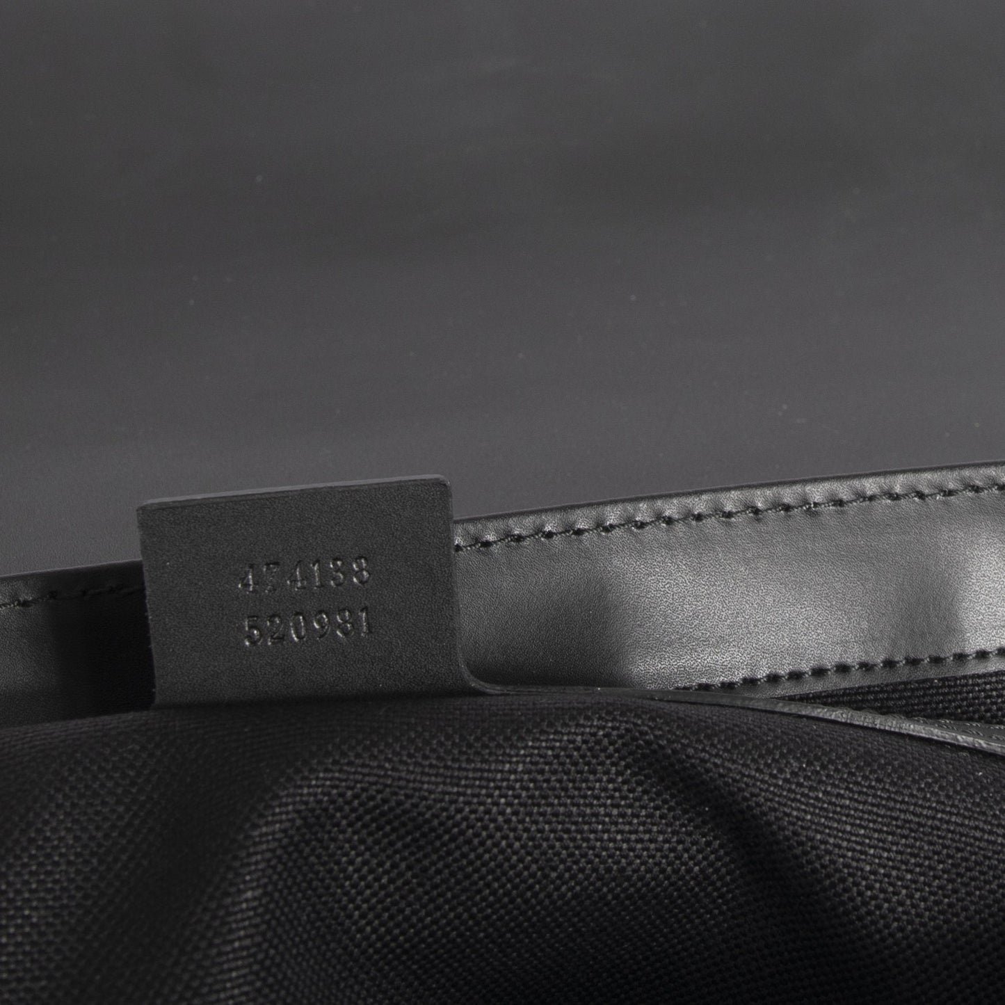 Gucci GG Supreme Black Flap Messenger Bag