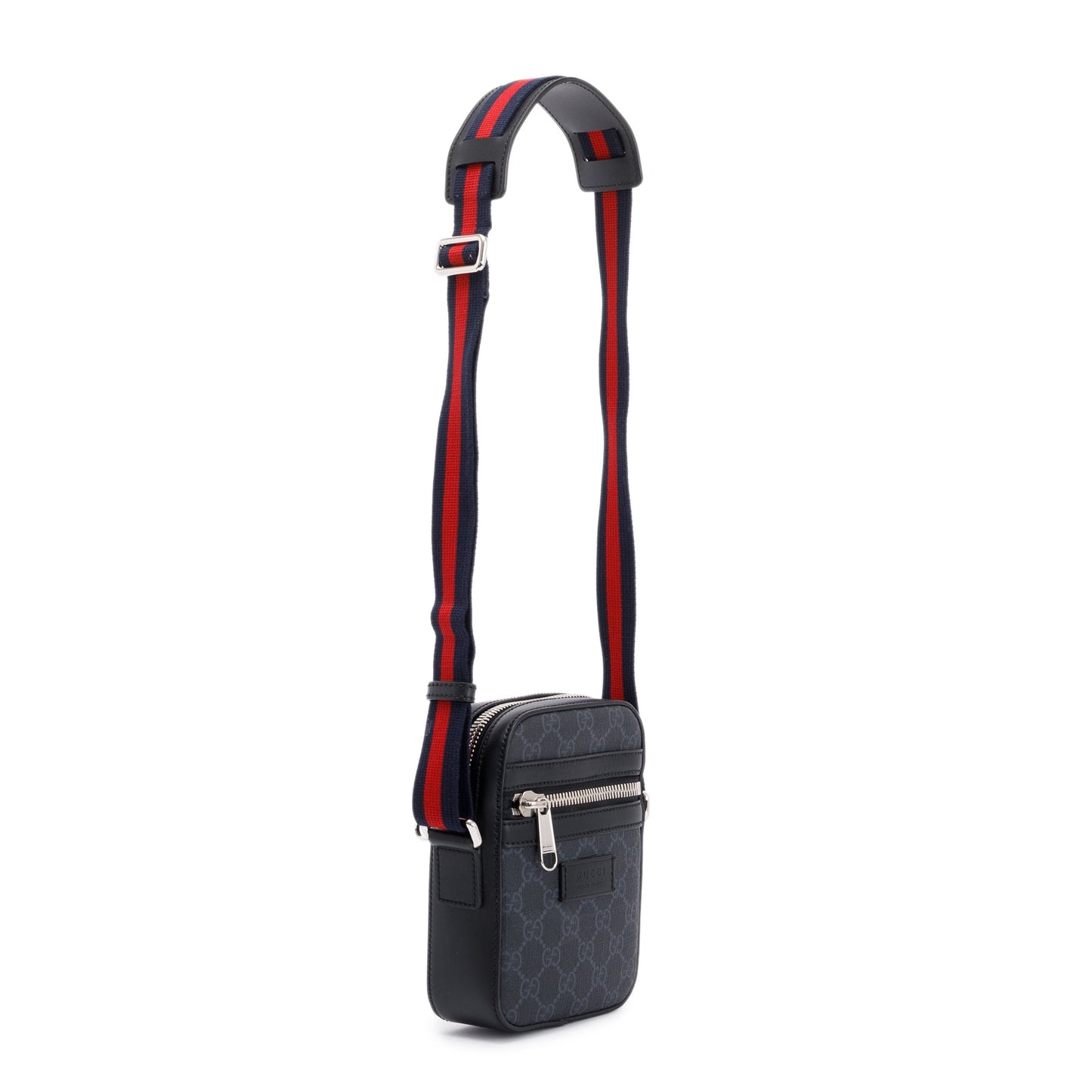 Gucci GG Supreme Black Messenger Bag