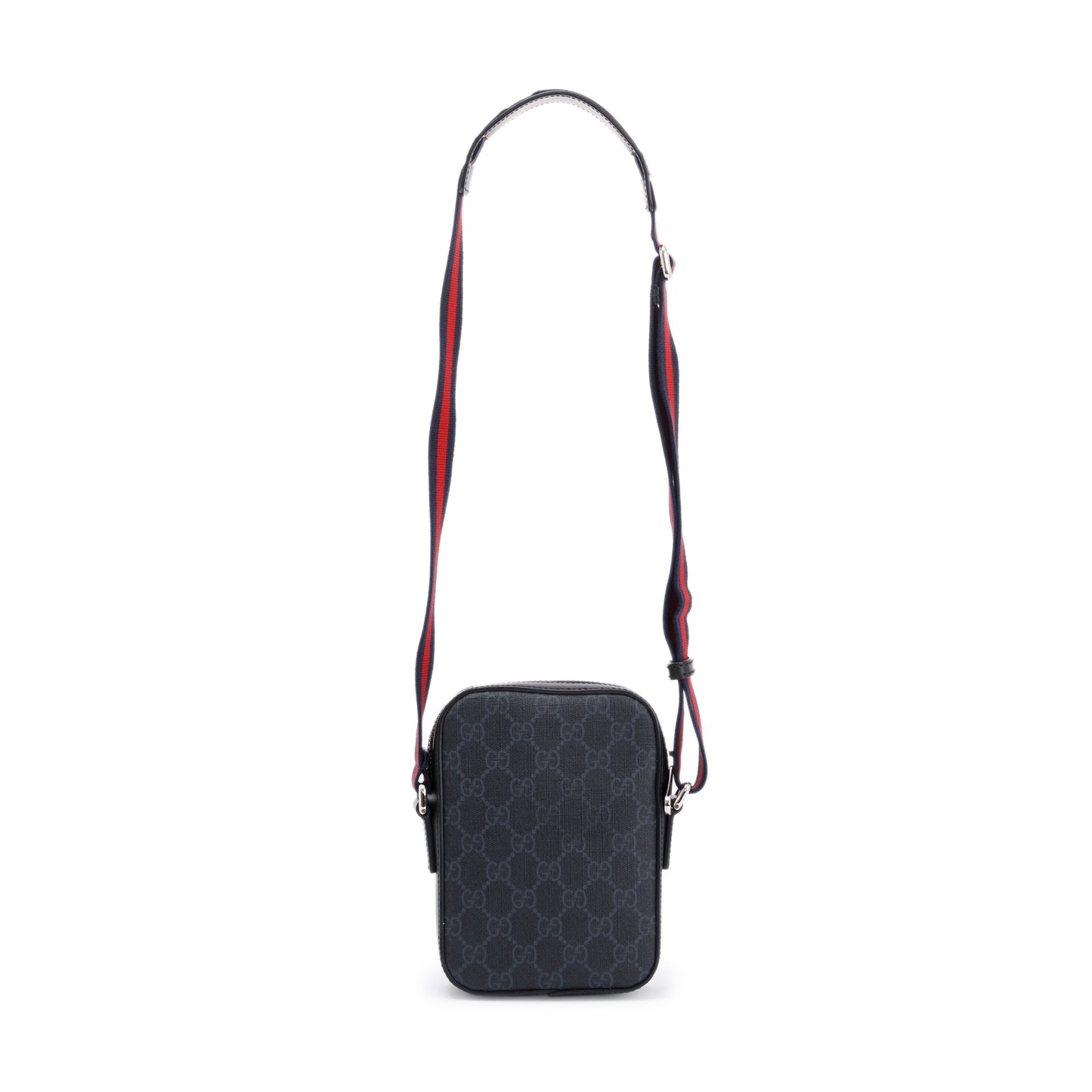 Gucci GG Supreme Black Messenger Bag