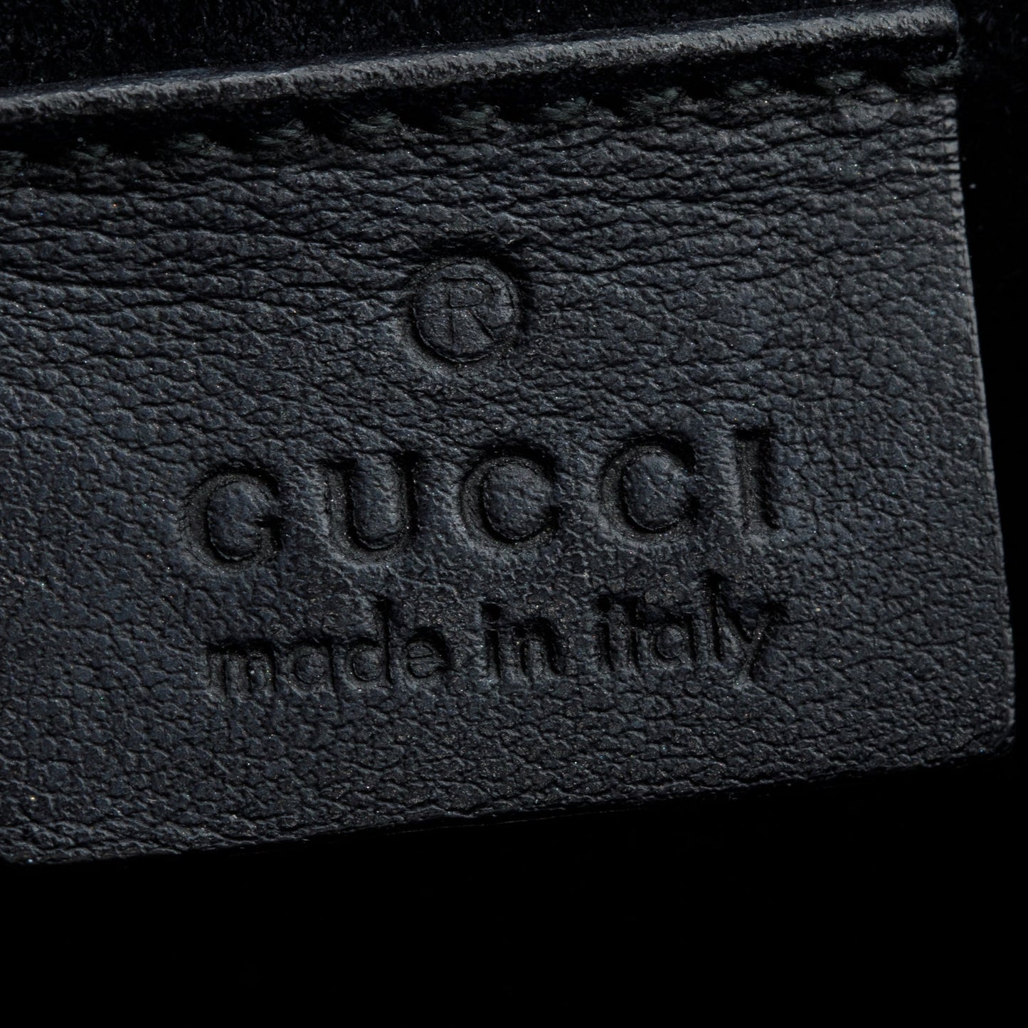 Gucci GG Supreme Black Suede Small Dionysus Shoulder Bag