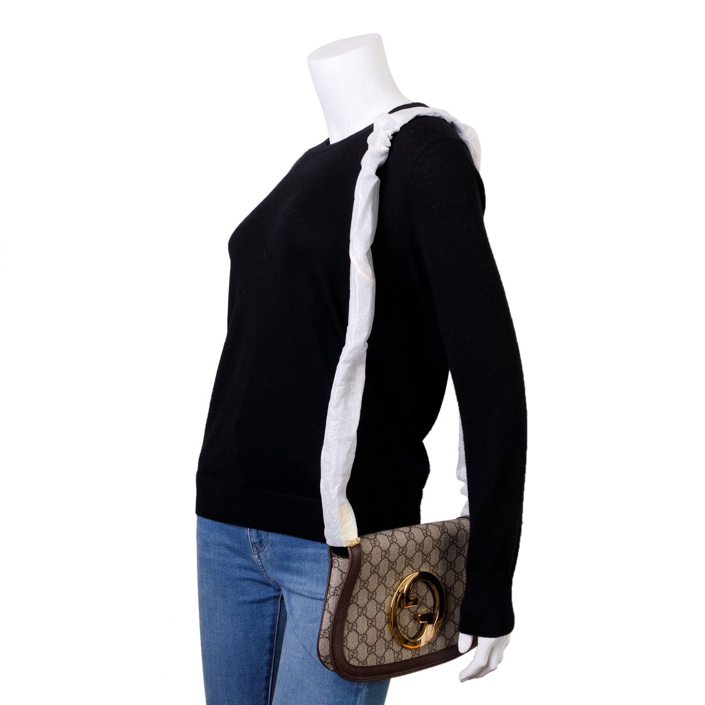 Gucci GG Supreme Blondie Shoulder Bag