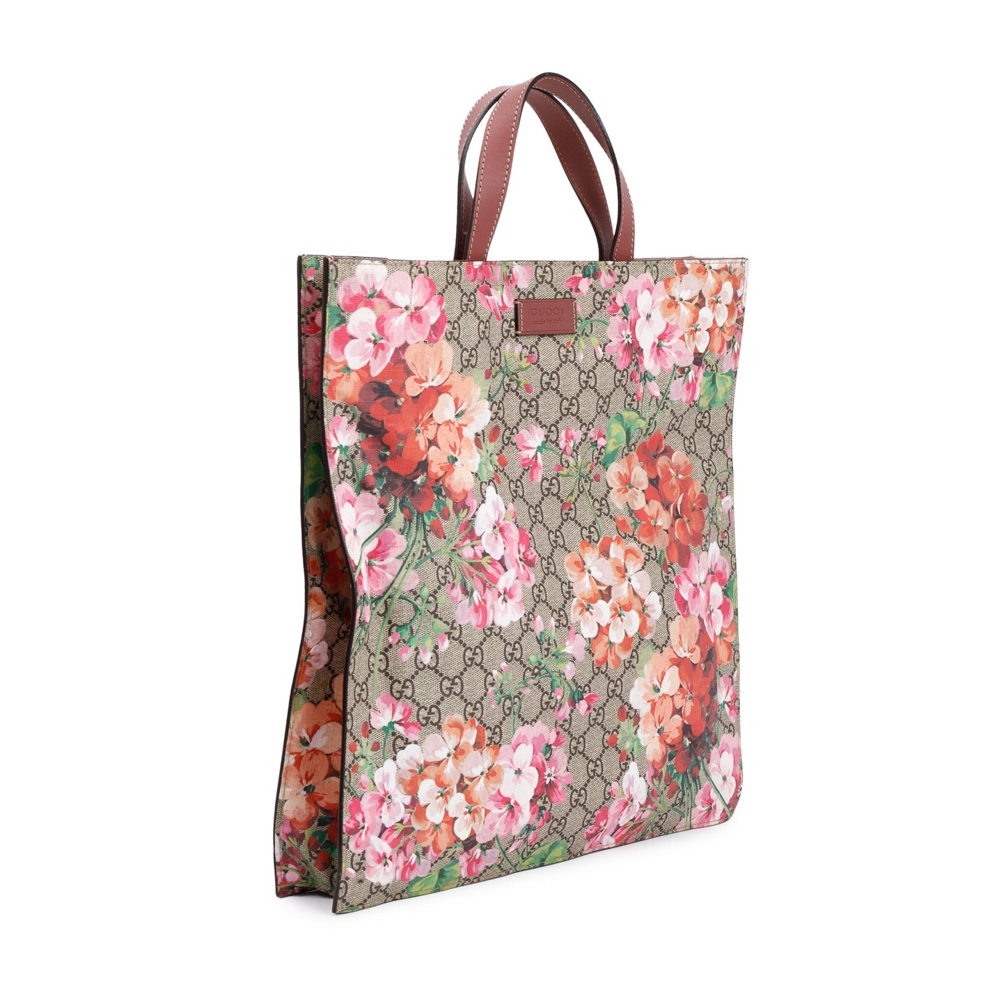 Gucci GG Supreme Blooms Canvas Soft Vertical Tote