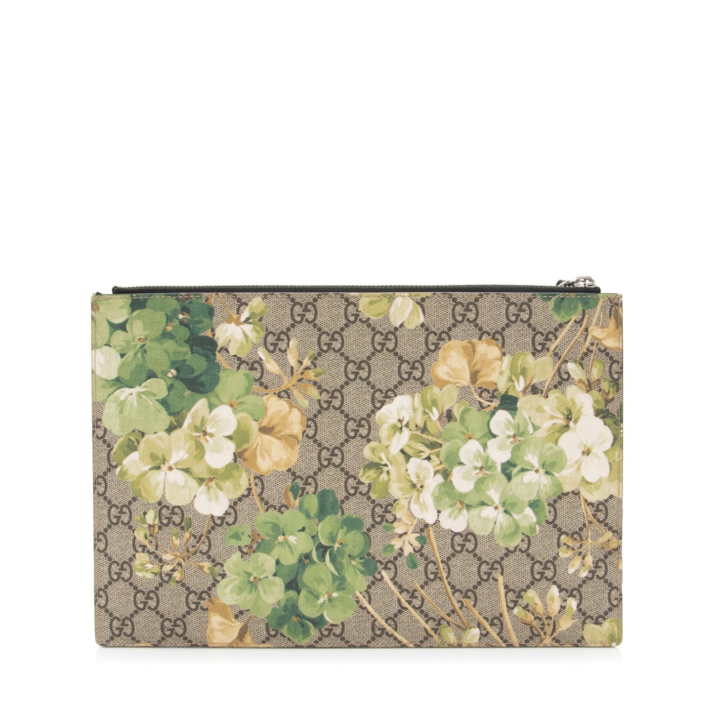 Gucci GG Supreme Blooms Large Pouch (SHF-hBZimk)