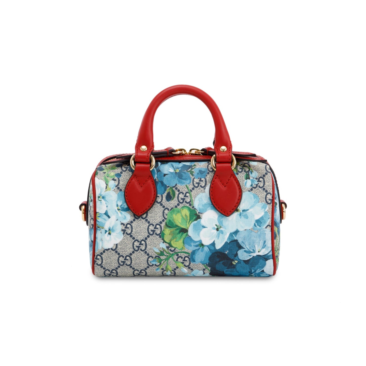 Gucci GG Supreme Blooms Mini Boston Bag