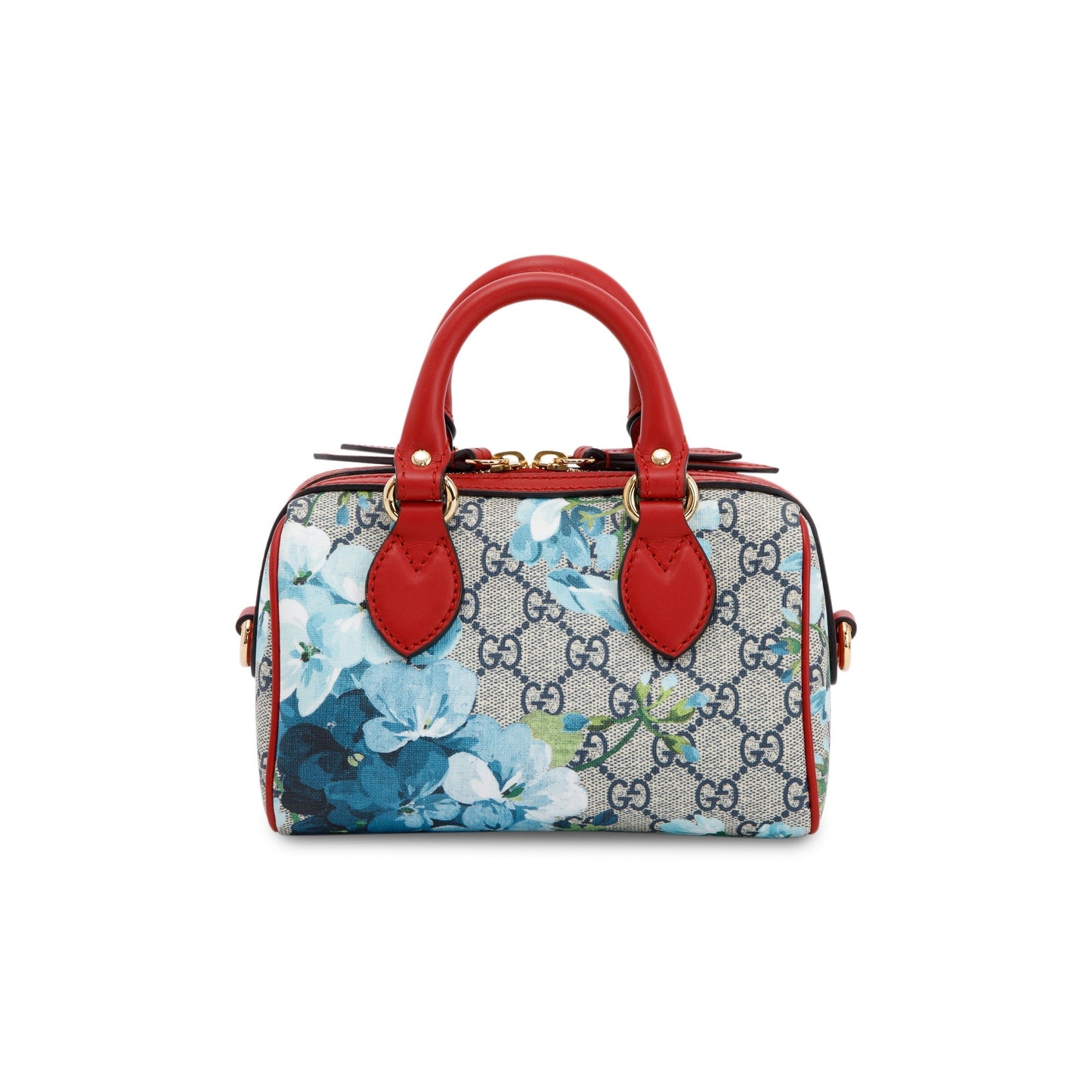 Gucci GG Supreme Blooms Mini Boston Bag