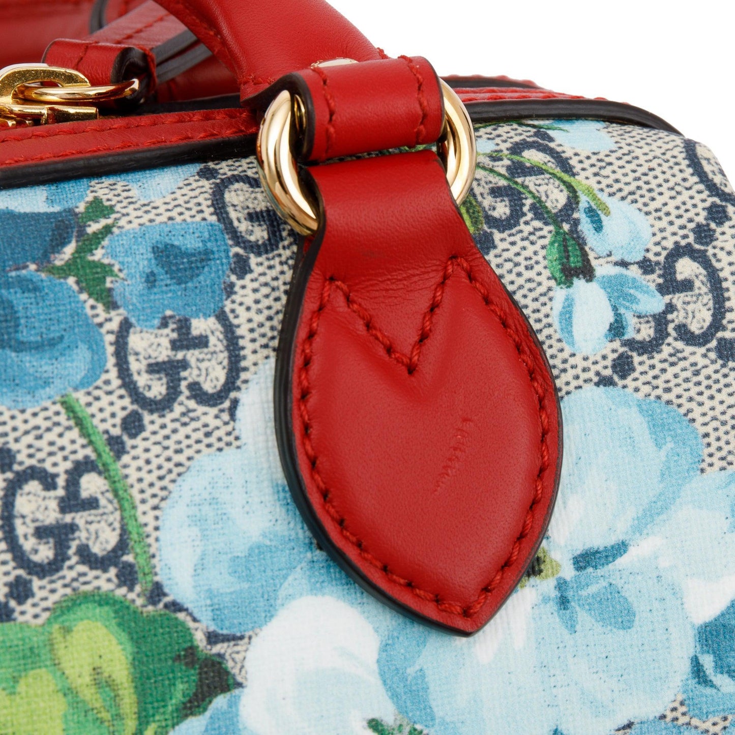 Gucci GG Supreme Blooms Mini Boston Bag