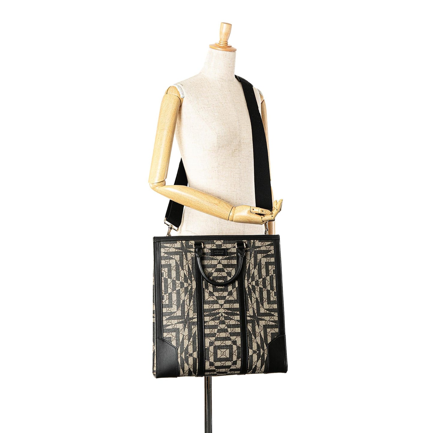 Gucci GG Supreme Caleido Vertical Tote