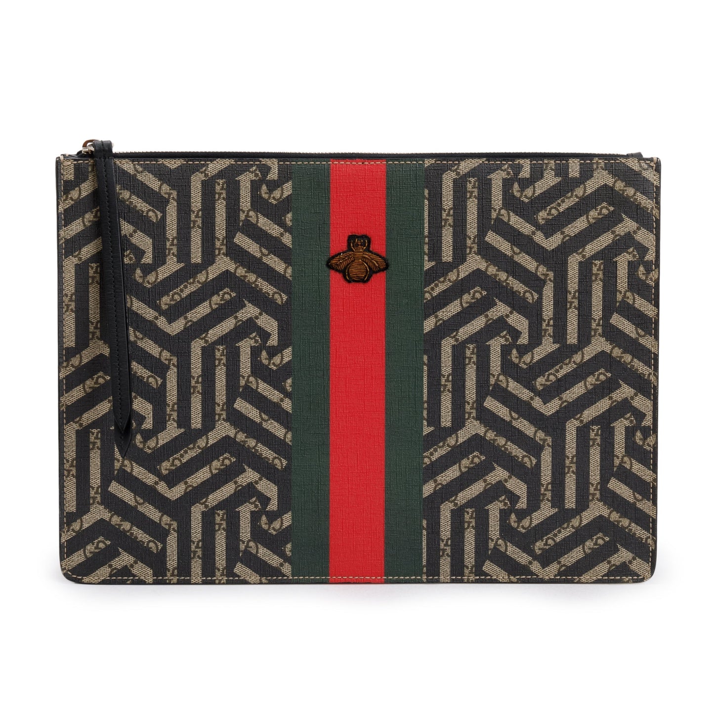 Gucci GG Supreme Caliedo Web Bee Large Crossbody Bag