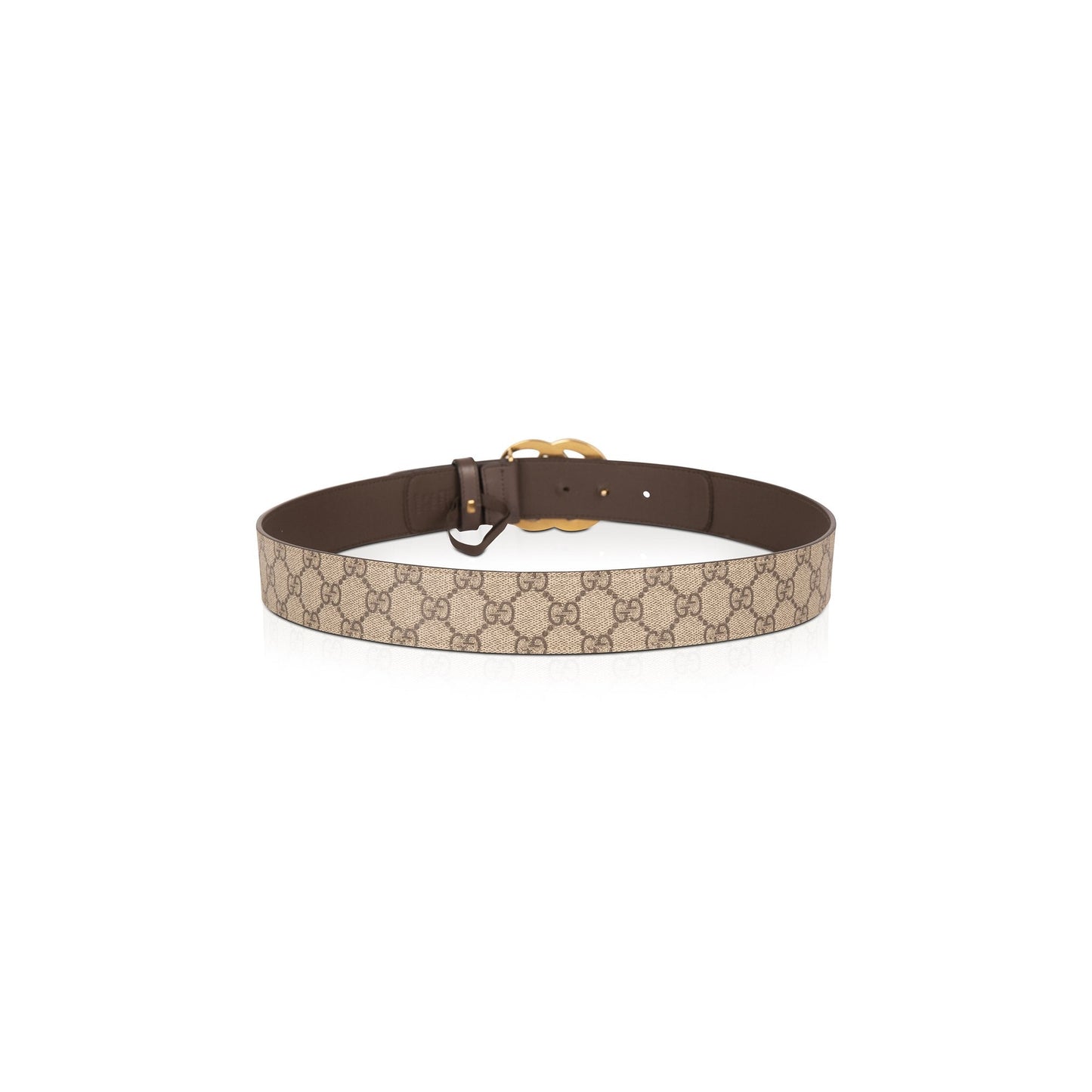 Gucci GG Supreme Canvas Belt with Double G Buckle
