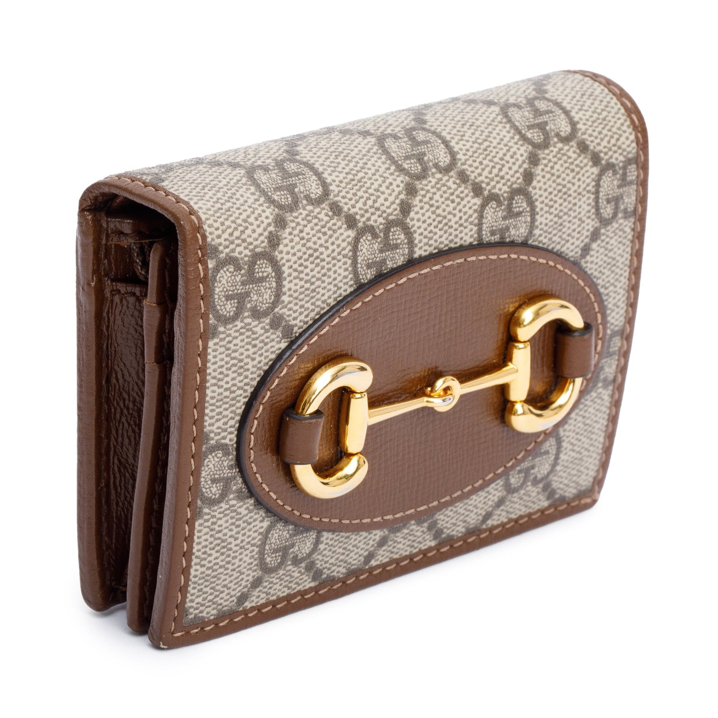 Gucci GG Supreme Canvas Horsebit 1955 Card Case Wallet