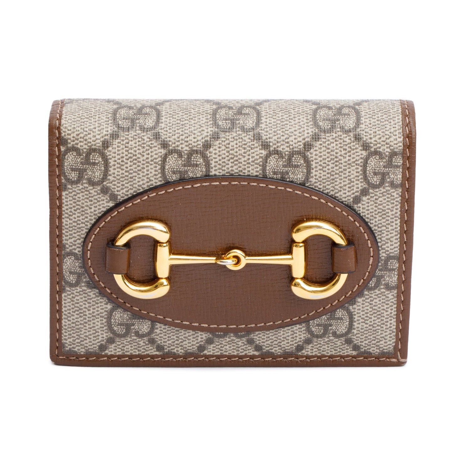 Gucci GG Supreme Canvas Horsebit 1955 Card Case Wallet