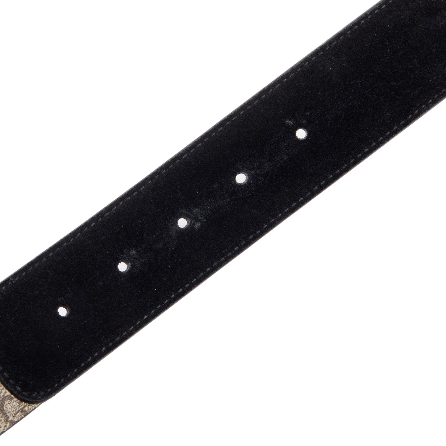 Gucci GG Supreme Canvas and Suede Dionysus Belt