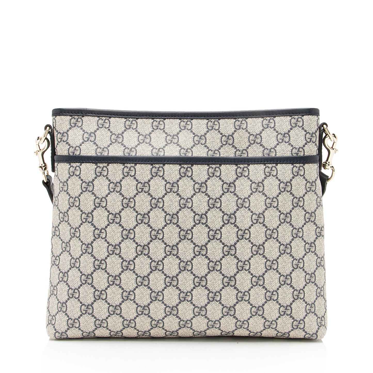 Gucci GG Supreme Classic Flat Medium Messenger Bag (SHF-23363)