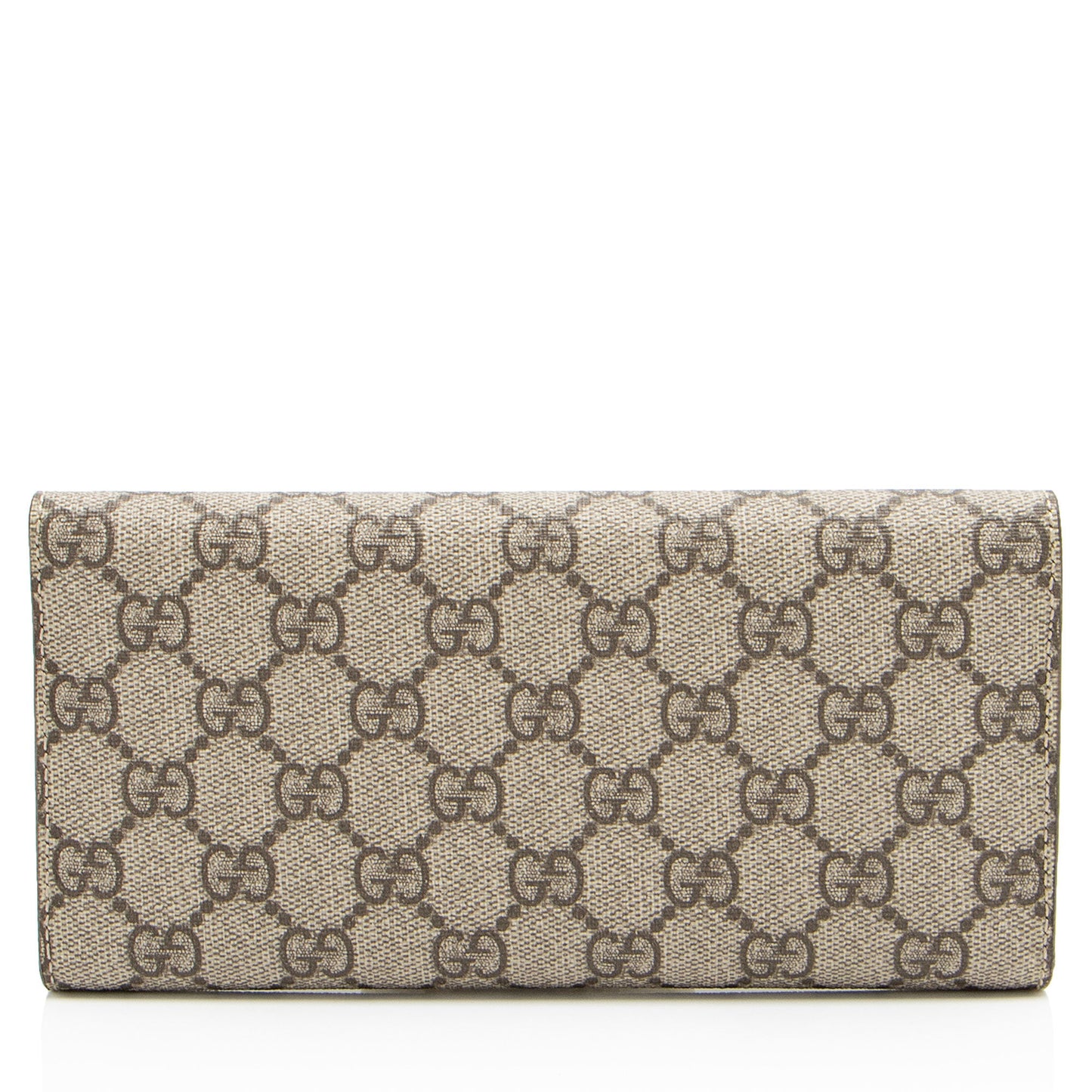 Gucci GG Supreme Continental Flap Wallet (SHF-J4rYyN)