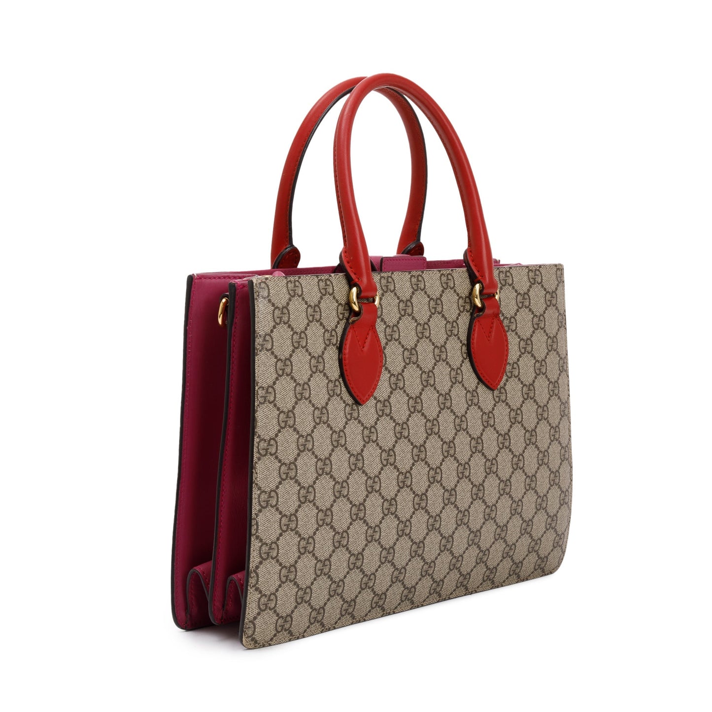 Gucci GG Supreme Convertible Handle Bag