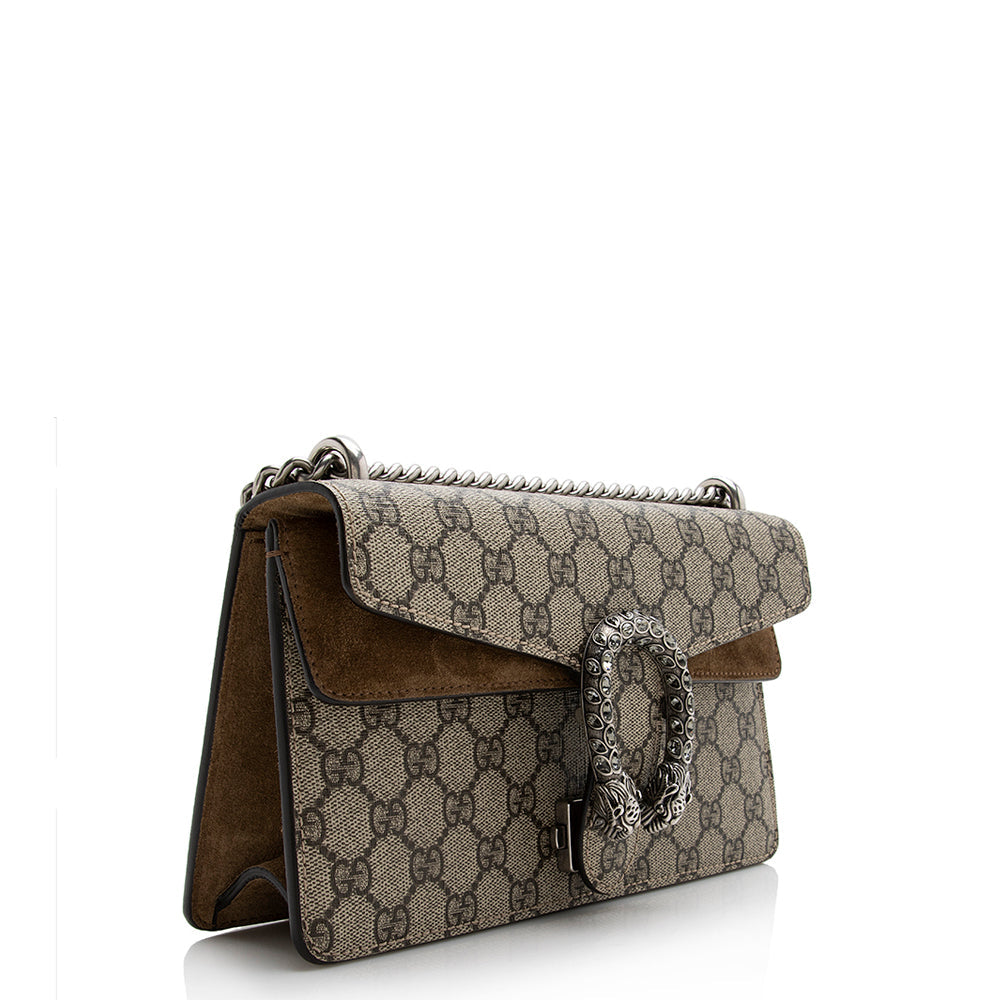 Gucci GG Supreme Crystal Dionysus Small Shoulder Bag (SHF-21922)