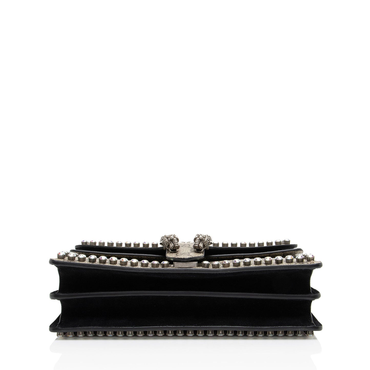 Gucci GG Supreme Crystal Studded Dionysus Medium Shoulder Bag