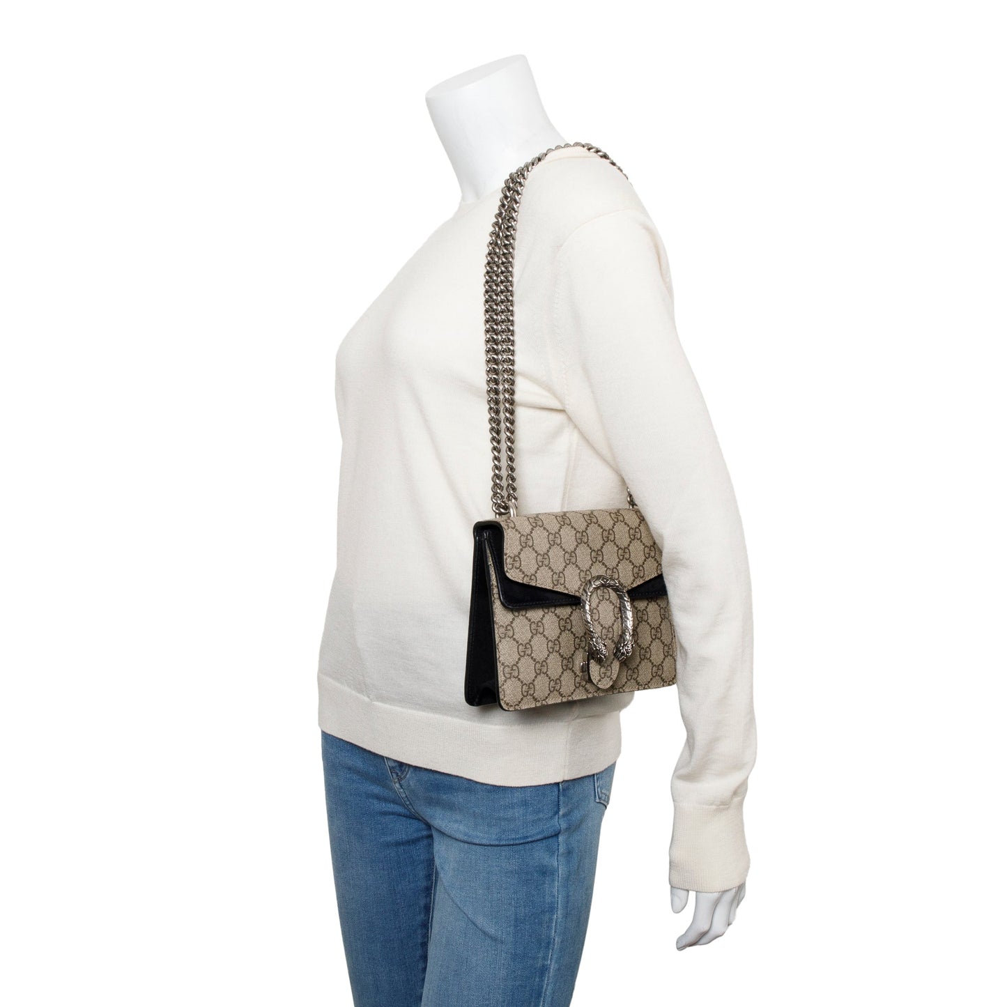Gucci GG Supreme Dionysus Mini Shoulder Bag