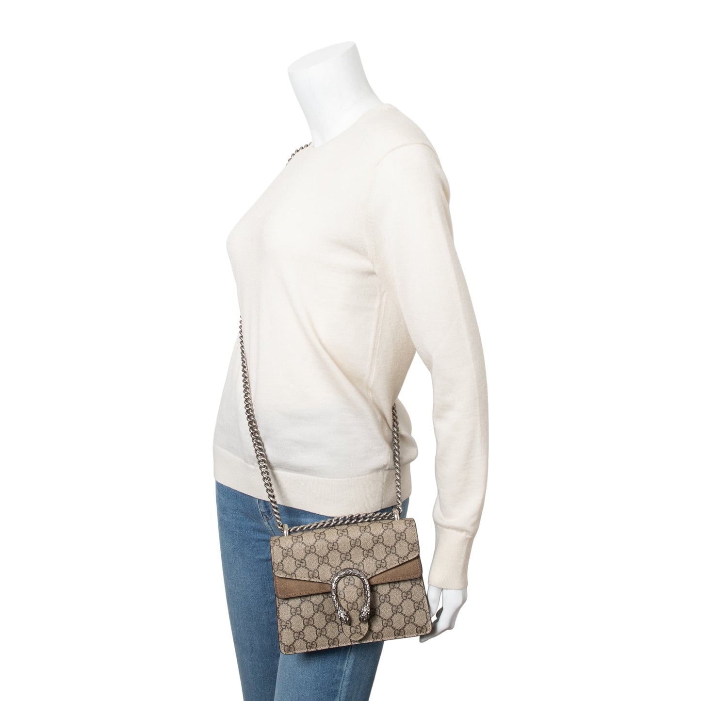 Gucci GG Supreme Dionysus Mini Shoulder Bag