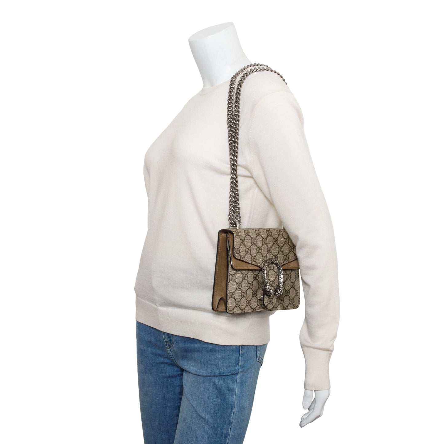 Gucci GG Supreme Dionysus Mini Shoulder Bag