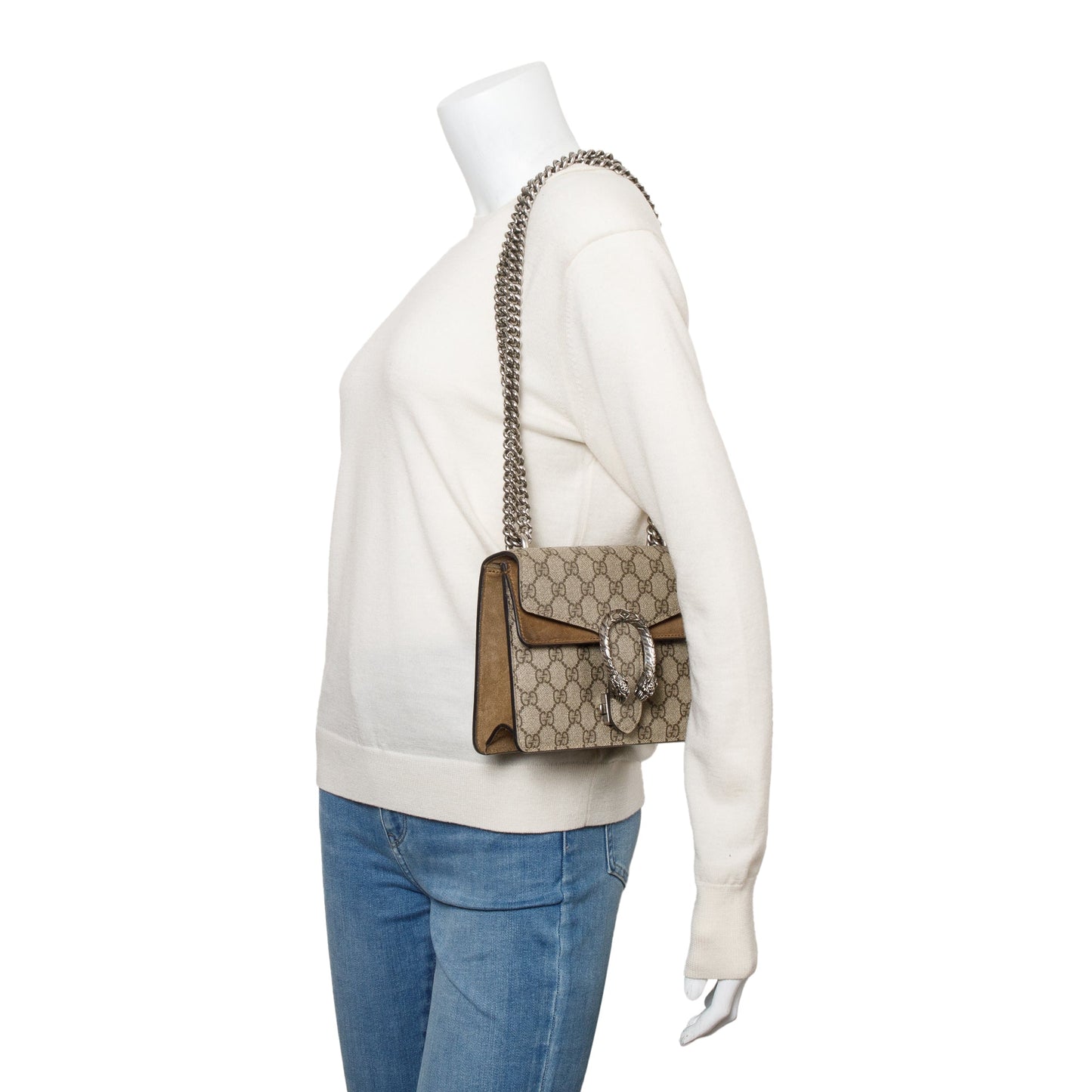 Gucci GG Supreme Dionysus Mini Shoulder Bag
