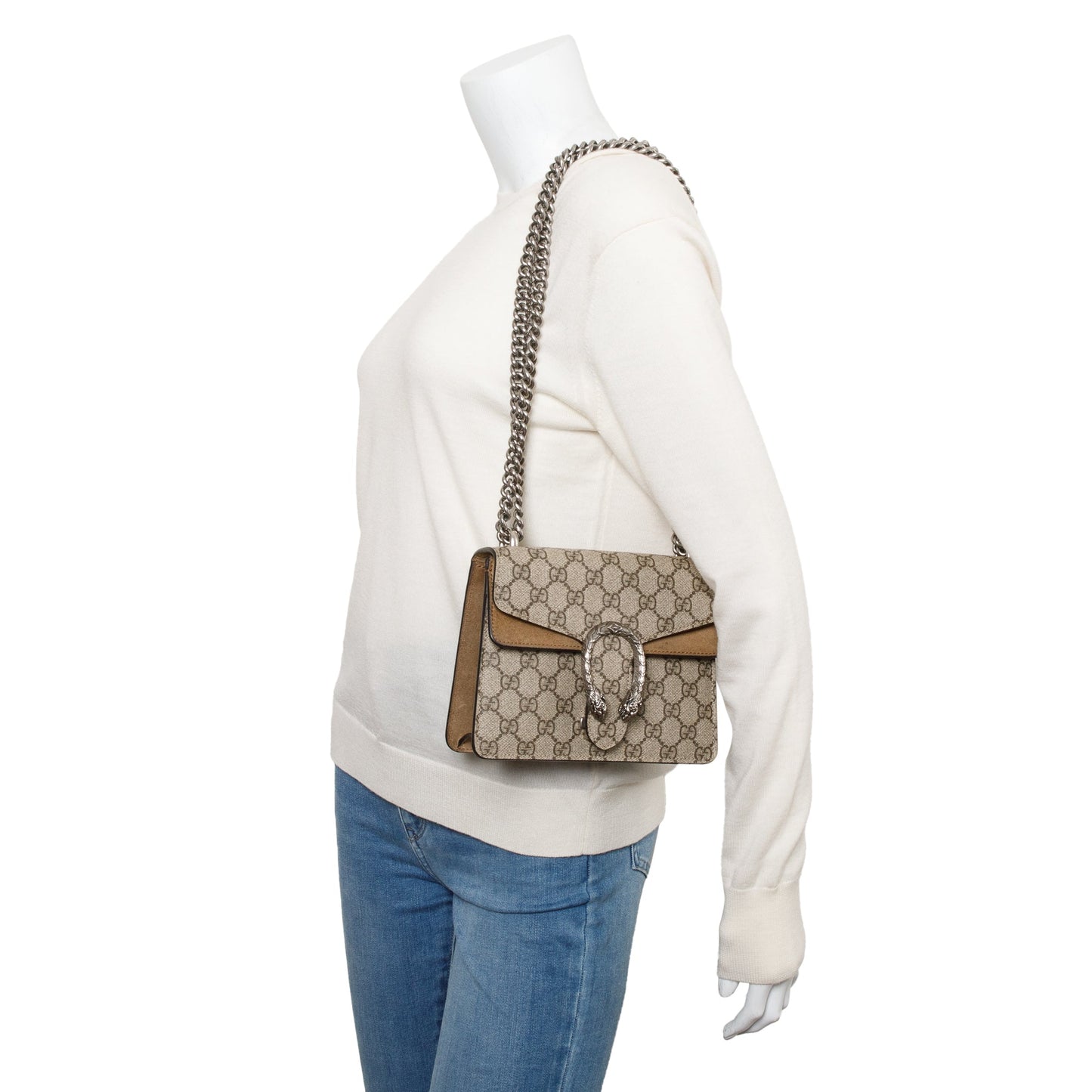 Gucci GG Supreme Dionysus Mini Shoulder Bag