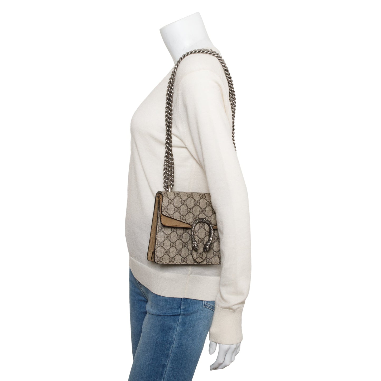 Gucci GG Supreme Dionysus Mini Shoulder Bag