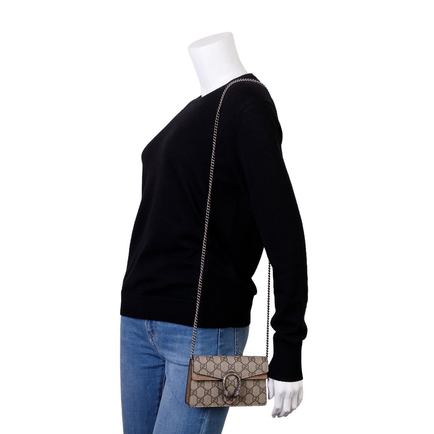 Gucci GG Supreme Dionysus Super Mini Bag