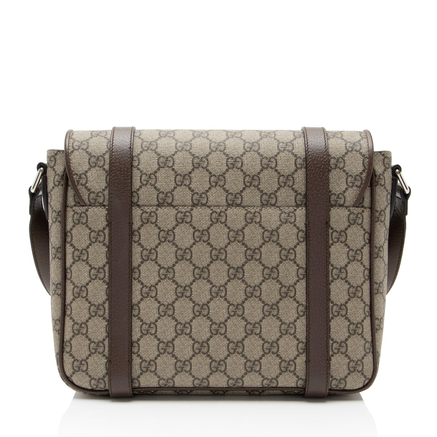 Gucci GG Supreme Double Buckle Messenger