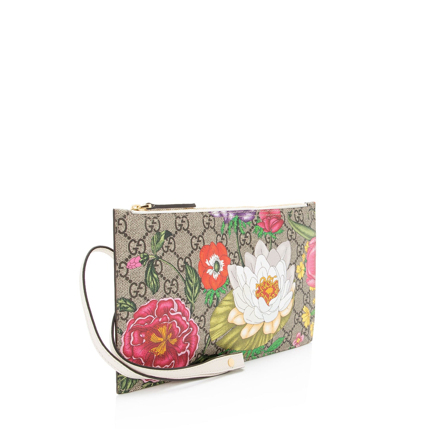 Gucci GG Supreme Flora Pochette