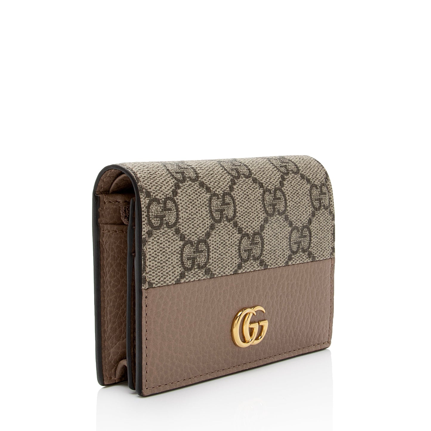 Gucci GG Supreme GG Marmont Card Case Wallet (SHF-38xYSP)